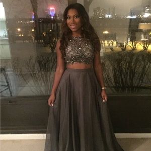 Gigi Couture Two Piece Evening Gown